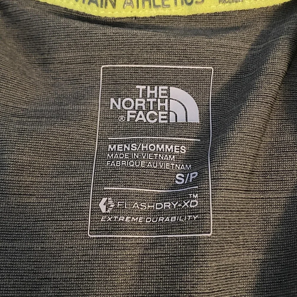 The North Face Pullover Mens Small Green FlashDry-XD Mountain Athletics 1/4 Zip